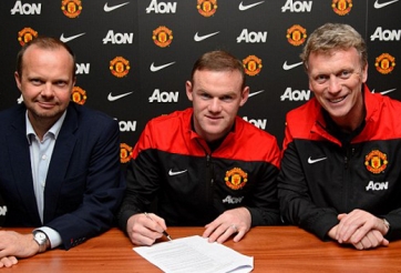 Nhận lương khủng, Rooney chính thức gia hạn với Man Utd đến 2019