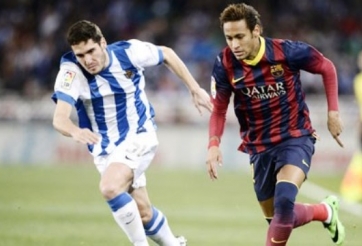 Video bàn thắng: Sociedad 3-1 Barca (Vòng 25 - La Liga 2013/14)