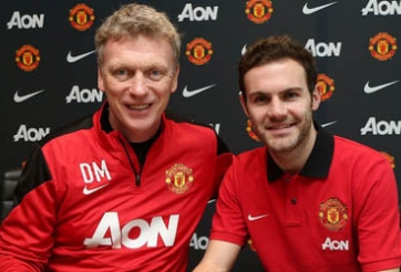 Moyes tiếc nuối vì Mata không thể ra sân ở C1