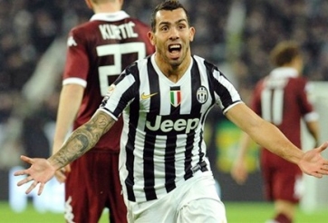 Buffon ca ngợi Tevez là nhà vô địch thực thụ