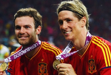 Mata và Torres bị loại khỏi đội hình tuyển TBN