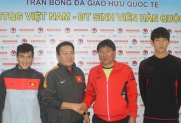 ĐTVN quyết giành chiến thắng trước SV Hàn Quốc