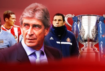 Man City 3-1 Sunderland: Danh hiệu đầu tiên cho Pellegrilli