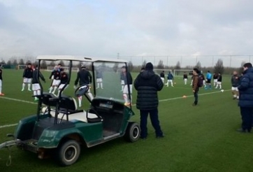 U19 Việt Nam ngạc nhiên với sân tập của Arsenal