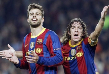 Pique gửi thư tri ân đầy xúc động tới Puyol
