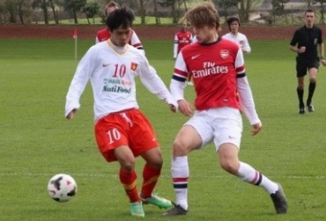 U19 Việt Nam bất ngờ giành chiến thắng 3-0 trước U19 Arsenal