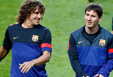 Messi lần đầu lên tiếng về việc Puyol ra đi