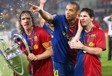 Henry chào mời Puyol đến Mỹ thi đấu