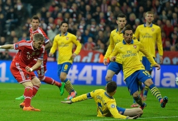 Video bàn thắng: Bayern 1–1 Arsenal (Lượt về vòng 1/8 Champions League)