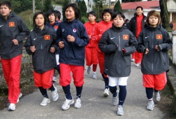 ĐT nữ Việt Nam tập trung chuẩn bị tham dự VCK Asian Cup 2014