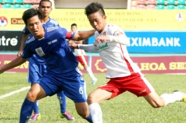 U19 HAGL thắng đậm U19 An Giang trong trận khai mạc Giải U19 QG 2014