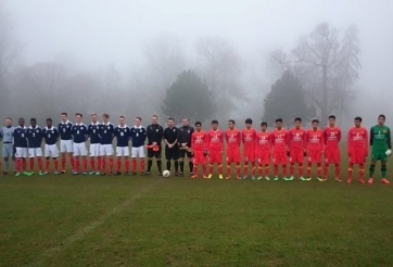 U19 Việt Nam dùng đội hình dự bị cầm hòa U19 Coventry City