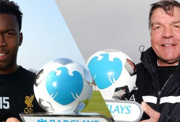 Sturridge và Big Sam nhận danh hiệu xuất sắc nhất tháng 2