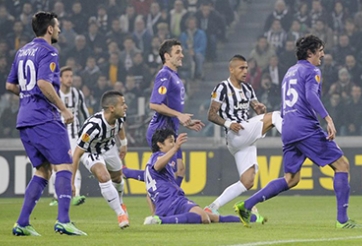 Juventus đánh mất lợi thế trước Fiorentina tại Europa League