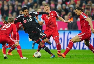 Video bàn thắng: Bayern Munich 2-0 Leverkusen (Vòng 25 - VĐQG Đức)