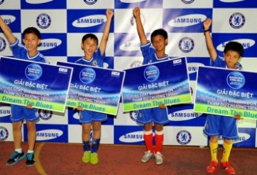 Đội ngũ HLV của Chelsea đã tuyển chọn được 4 tài năng trẻ BĐVN