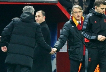 Mancini và Mourinho lại khẩu chiến tóe lửa