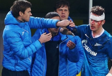 Lewandowski khiến hậu vệ Zenit gặp chấn thương kinh hoàng