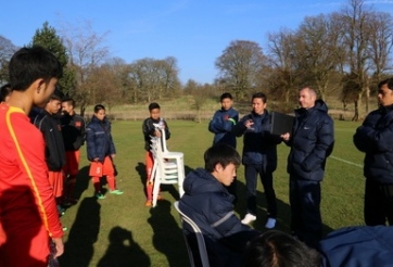 U19 Việt Nam sẽ đọ sức với U21 Liege tại Bỉ