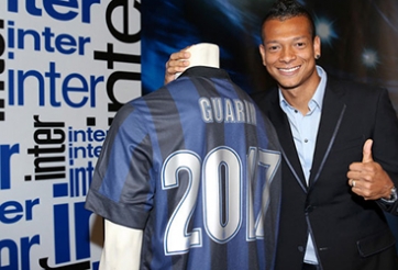 Guarin chính thức gia hạn hợp đồng với Inter