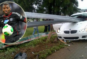 Tai nạn kinh hoàng, sao Nam Phi thoát chết kỳ lạ