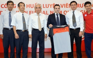 Chủ tịch VFF đặt niềm tin vào tân HLV trưởng futsal Việt Nam