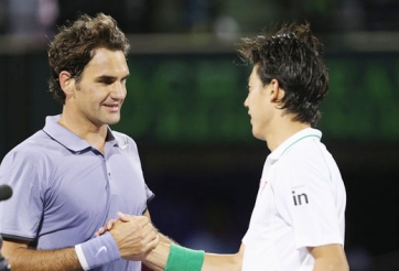 Video tennis: Roger Federer thua ngược Nishikori tại tứ kết Miami Mastes