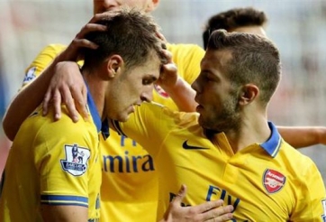 Arsenal nhận tin vui từ bộ đôi tiền vệ Ramsey-Wilshere