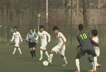 Ti Phông lập cú đúp, U19 Việt Nam thắng đậm U19 Montverde