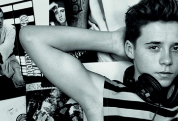 Cậu cả Brooklyn nhà Becks ‘tập tành’ làm người mẫu