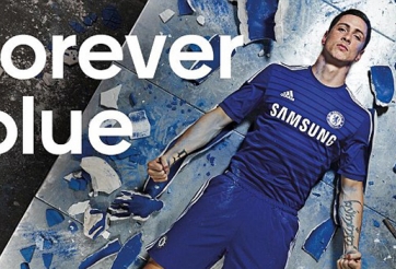 Torres bất ngờ chụp ảnh ra mắt áo đấu mới của Chelsea