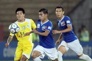 Hải Phòng may mắn cầm hòa HA.GL trên sân Lạch Tray