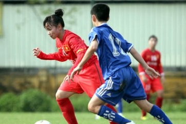 Trước thềm VCK Asian Cup 2014: ĐT nữ Việt Nam có trận đấu cọ sát đầu tiên