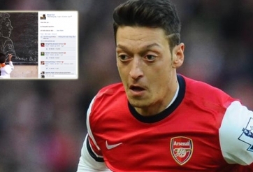 Fan nhí Việt Nam vẽ ảnh độc tặng Mesut Ozil