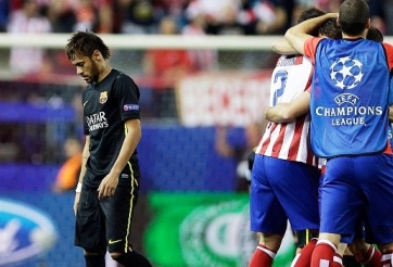 Atletico Madrid 1-0 Barca: Người khổng lồ dừng bước