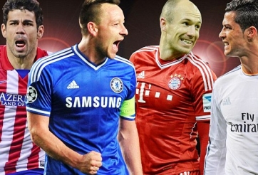 Bayern gặp Chelsea, Atletico đụng Real sau lễ bốc thăm thử