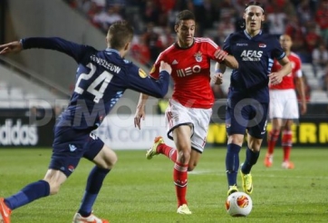 Video bàn thắng: Benfica 2-0 AZ Alkmaar (Europa League 2013/14)