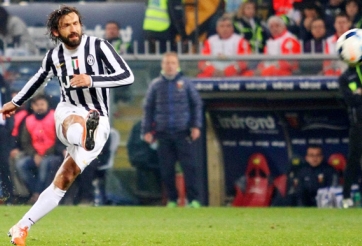 Video bóng đá: Andrea Pirlo lập siêu phẩm đá phạt tại Europa League