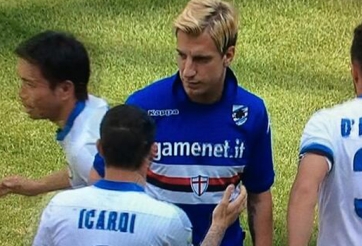 Maxi Lopez từ chối bắt tay “kẻ cướp vợ” Icardi