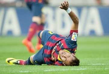 Video bóng đá: Neymar đóng kịch tệ hại trong thất bại của Barcelona