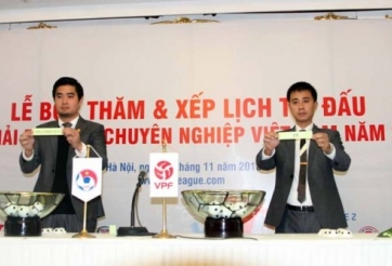 V.NB bỏ giải, V-League 2014 phải bốc thăm lại lịch thi đấu lượt về