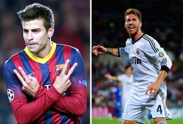 Sergio Ramos và Pique lỡ nhịp 'siêu kinh điển'