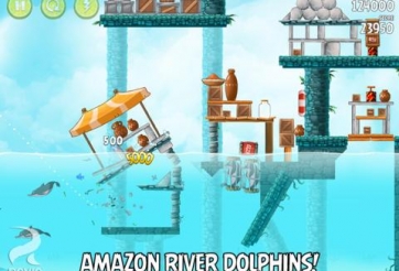 Angry Birds Rio cập nhật nhiều màn chơi mới