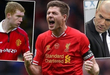 Zidane tiếc cho Gerrard vì chưa từng vô địch Premier League