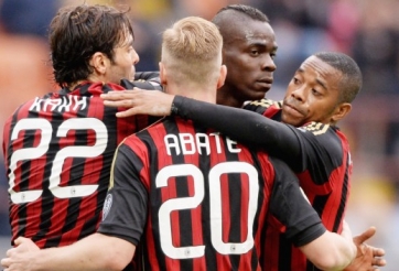 Balotelli lập công, Milan thắng như chẻ tre