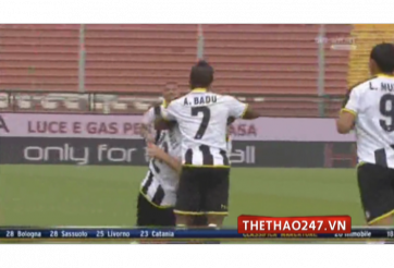 Video bàn thắng: Udinese 1-1 Napoli (VĐQG Italia 2013/14)