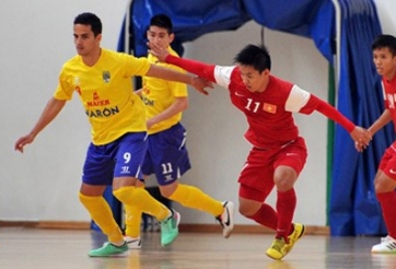 VCK futsal châu Á 2014: ĐT futsal Việt Nam gặp Iraq ở trận đầu ra quân