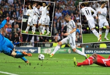 Benzema ghi bàn, Real thắng sát nút Bayern Munich