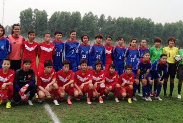 Trước VCK Asian Cup 2014: ĐT nữ Việt Nam thắng sát nút đội nữ Quảng Đông