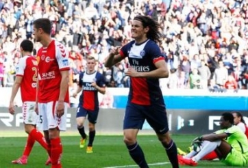 PSG 3-0 Reims: Cavani tỏa sáng